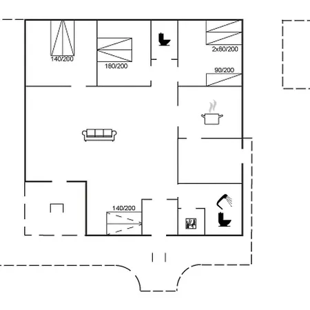 Chiuvana - 1-2km From The Sea By Interhome Casa vacanze Hals